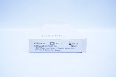 Codman 82-6101 Accu-Flo CSF Reservoir, Cath. and Connector, Straight, 24mm (x)